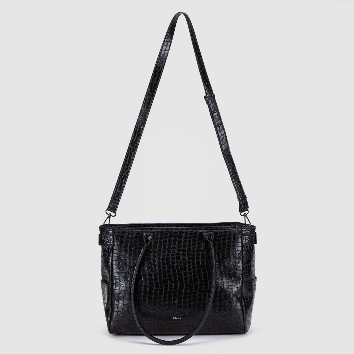 TOTE CAIMAN BLACK