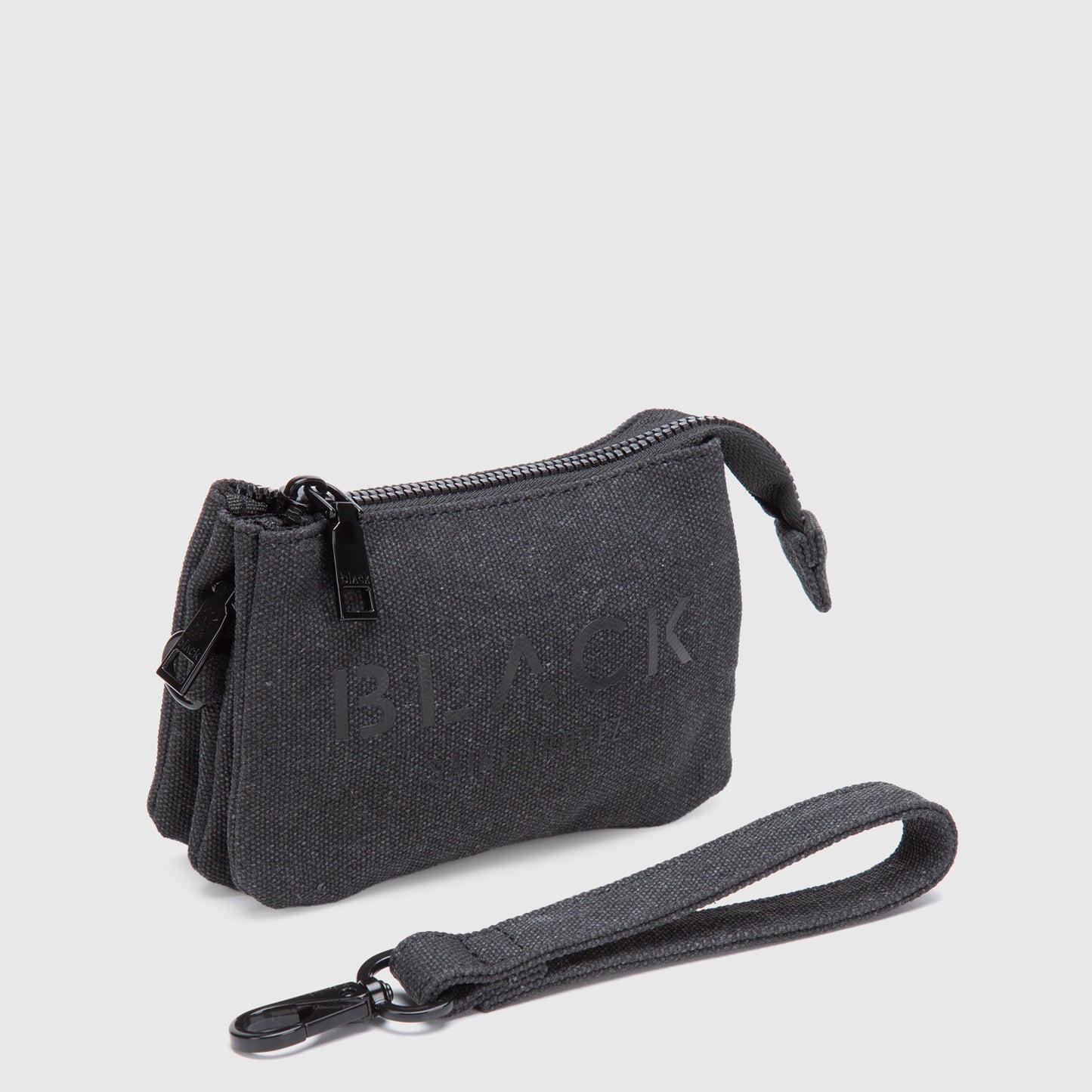 BILLETERA CANVAS BLACK