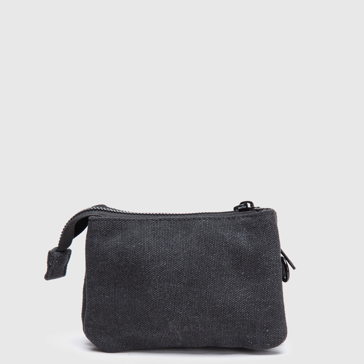 BILLETERA CANVAS BLACK