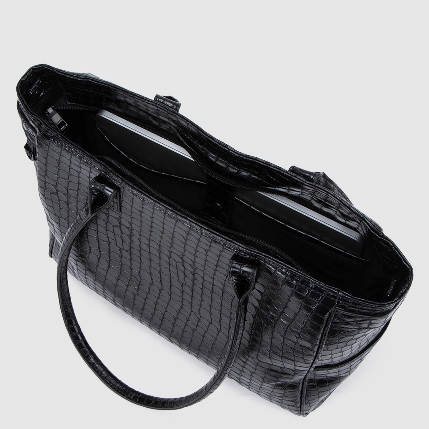 TOTE CAIMAN BLACK