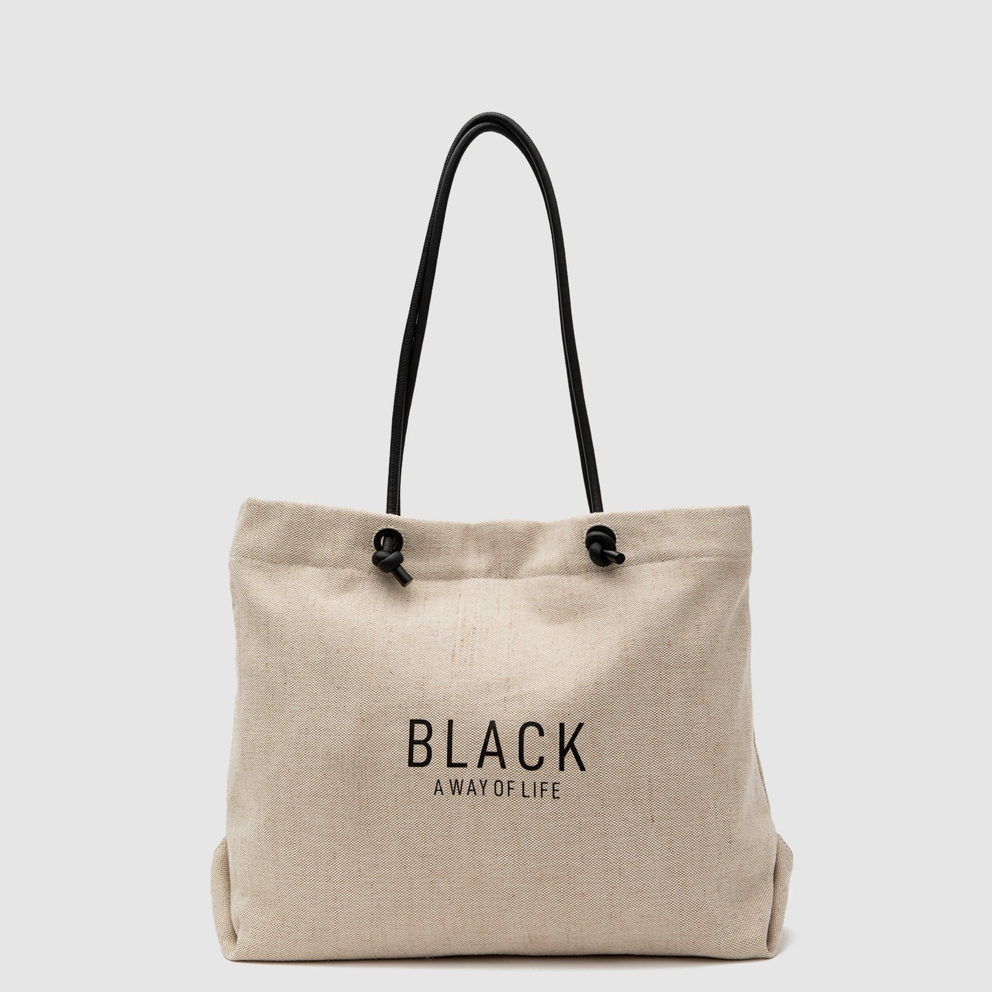 TOTE LINEN BEIGE