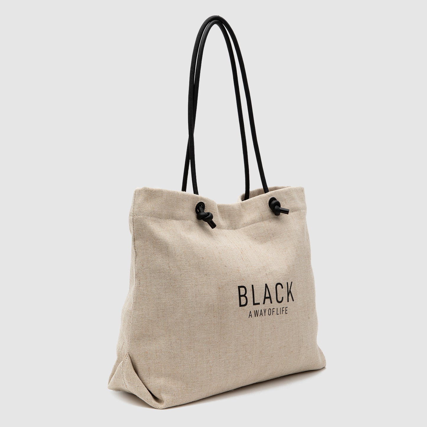 TOTE LINEN BEIGE