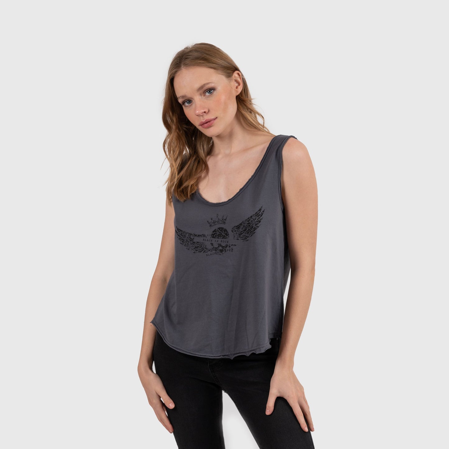 WOMEN COTTON TANK TEE